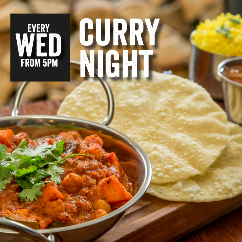 Curry Night The Millers Bar