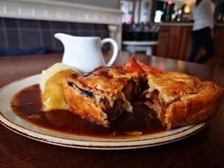 One of our best sellers - The Millers Bar Yorkshire steak and Elland Blonde Ale pie 😋